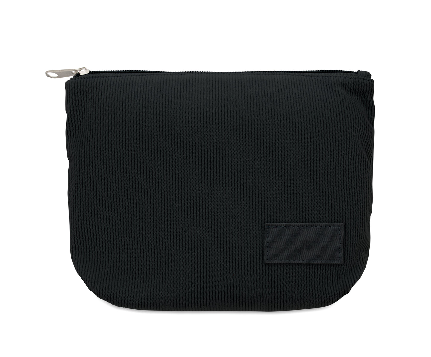 Kosmetiktasche aus Kord-Polyester mit Polyesterfutter. 220 g/m².