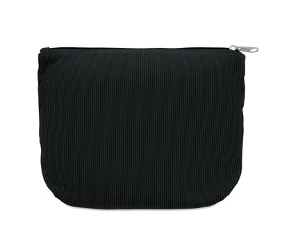 Kosmetiktasche aus Kord-Polyester mit Polyesterfutter. 220 g/m².