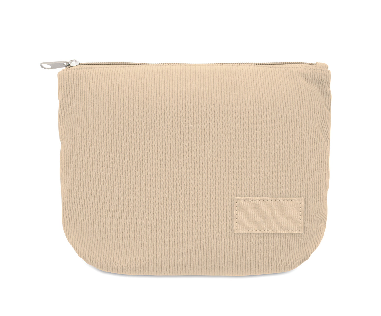 Kosmetiktasche aus Kord-Polyester mit Polyesterfutter. 220 g/m².