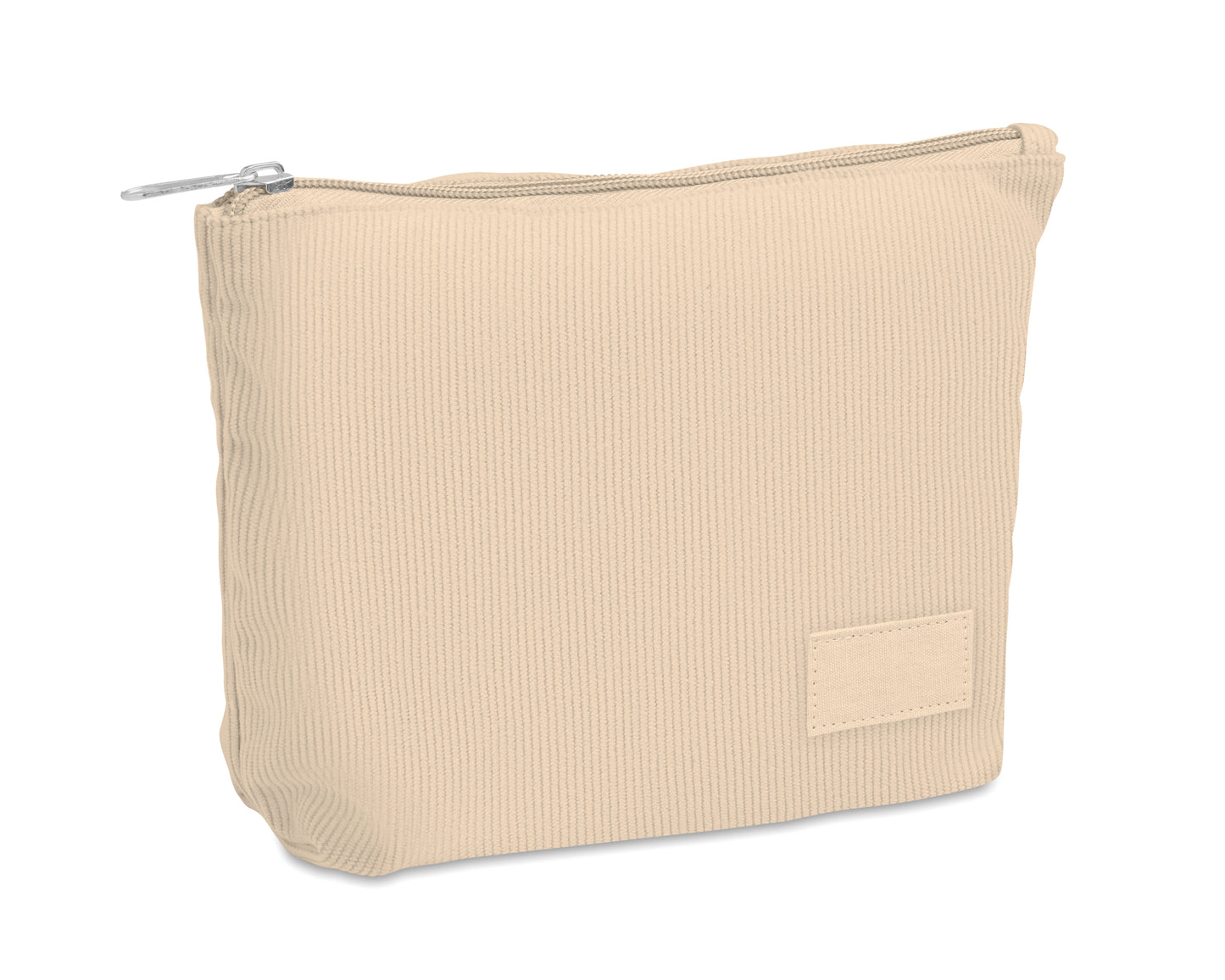 Kosmetiktasche aus Kord-Polyester mit Polyesterfutter. 220 g/m².