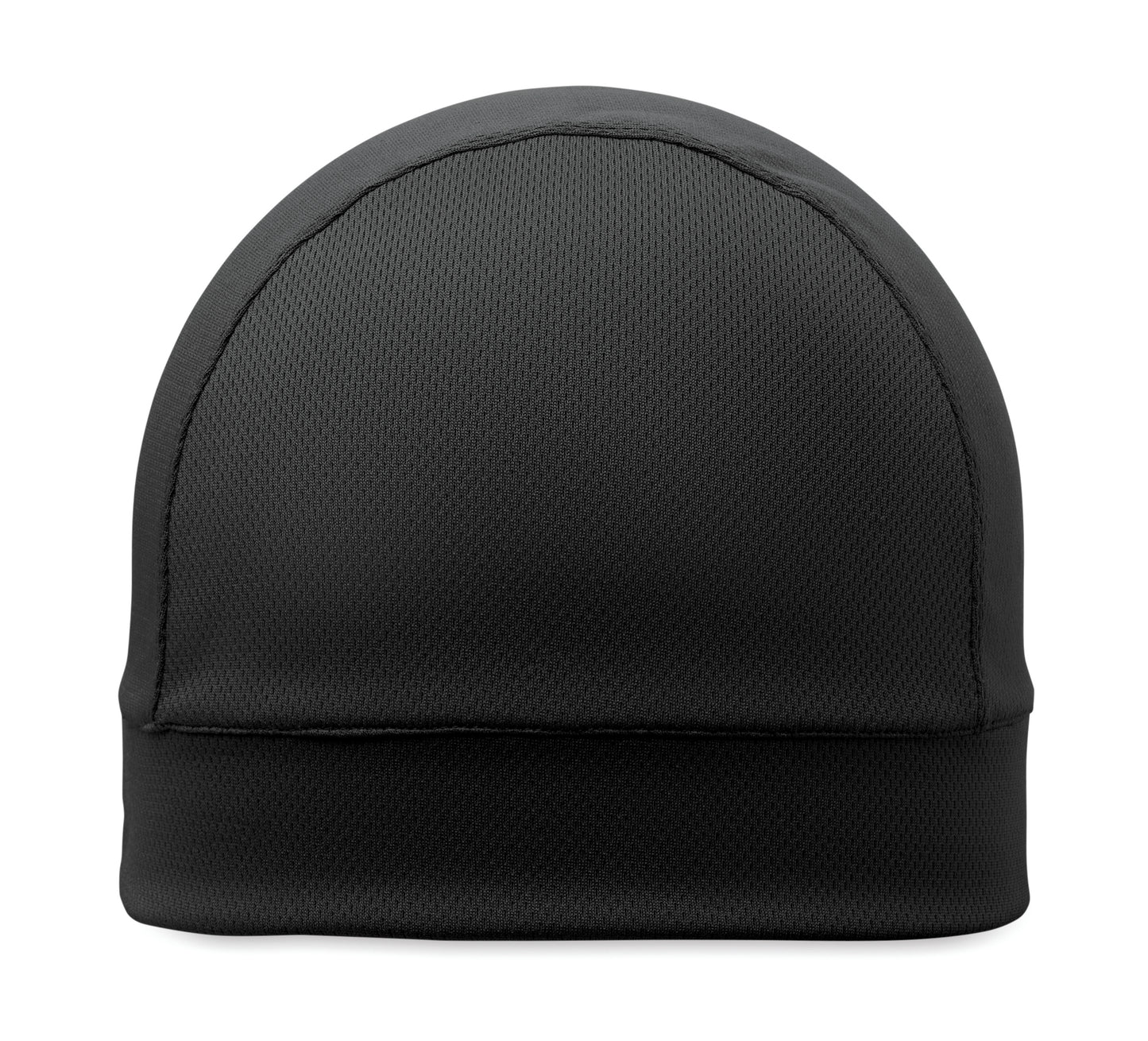 Kühlende Beanie für den Sport. Leichtes und atmungsaktives Design. 100% Polyester.