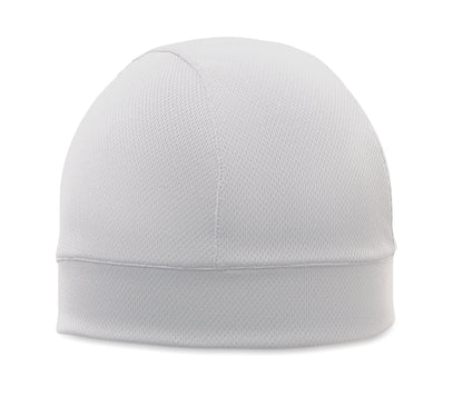 Kühlende Beanie für den Sport. Leichtes und atmungsaktives Design. 100% Polyester.