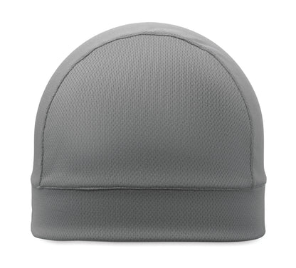 Kühlende Beanie für den Sport. Leichtes und atmungsaktives Design. 100% Polyester.