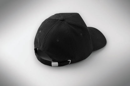 Baseball-Kappe. 5-Panels. Verstellbarer Metallverschluss. Kord-Polyester 220 g/m².