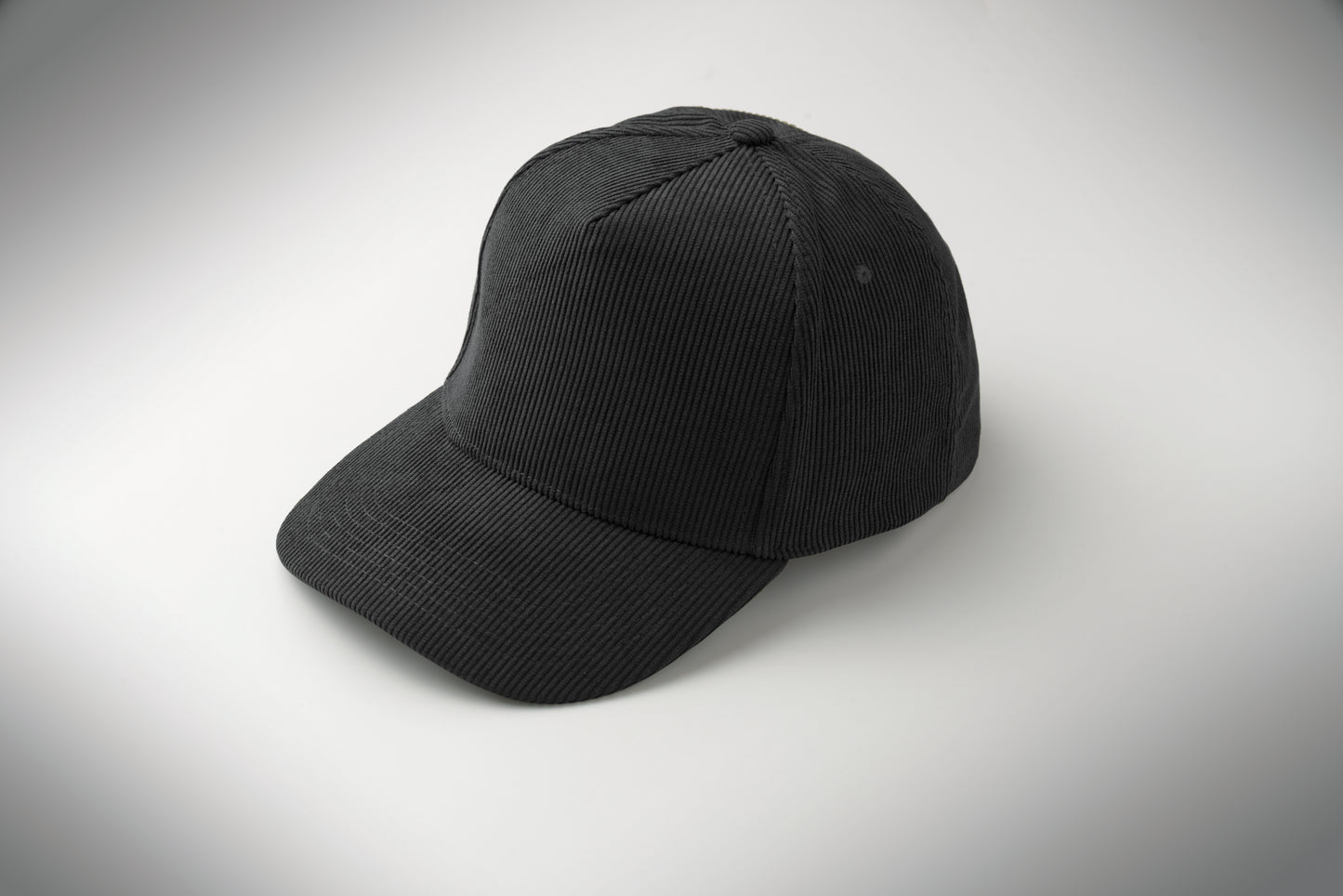 Baseball-Kappe. 5-Panels. Verstellbarer Metallverschluss. Kord-Polyester 220 g/m².