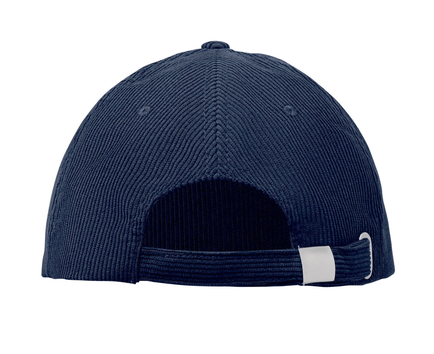 Baseball-Kappe. 5-Panels. Verstellbarer Metallverschluss. Kord-Polyester 220 g/m².