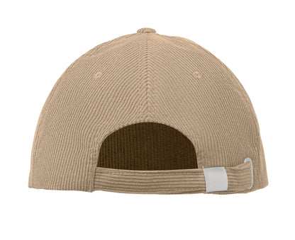Baseball-Kappe. 5-Panels. Verstellbarer Metallverschluss. Kord-Polyester 220 g/m².