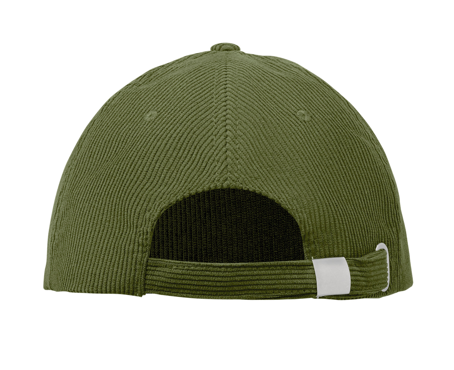 Baseball-Kappe. 5-Panels. Verstellbarer Metallverschluss. Kord-Polyester 220 g/m².