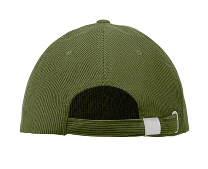 Baseball-Kappe. 5-Panels. Verstellbarer Metallverschluss. Kord-Polyester 220 g/m².