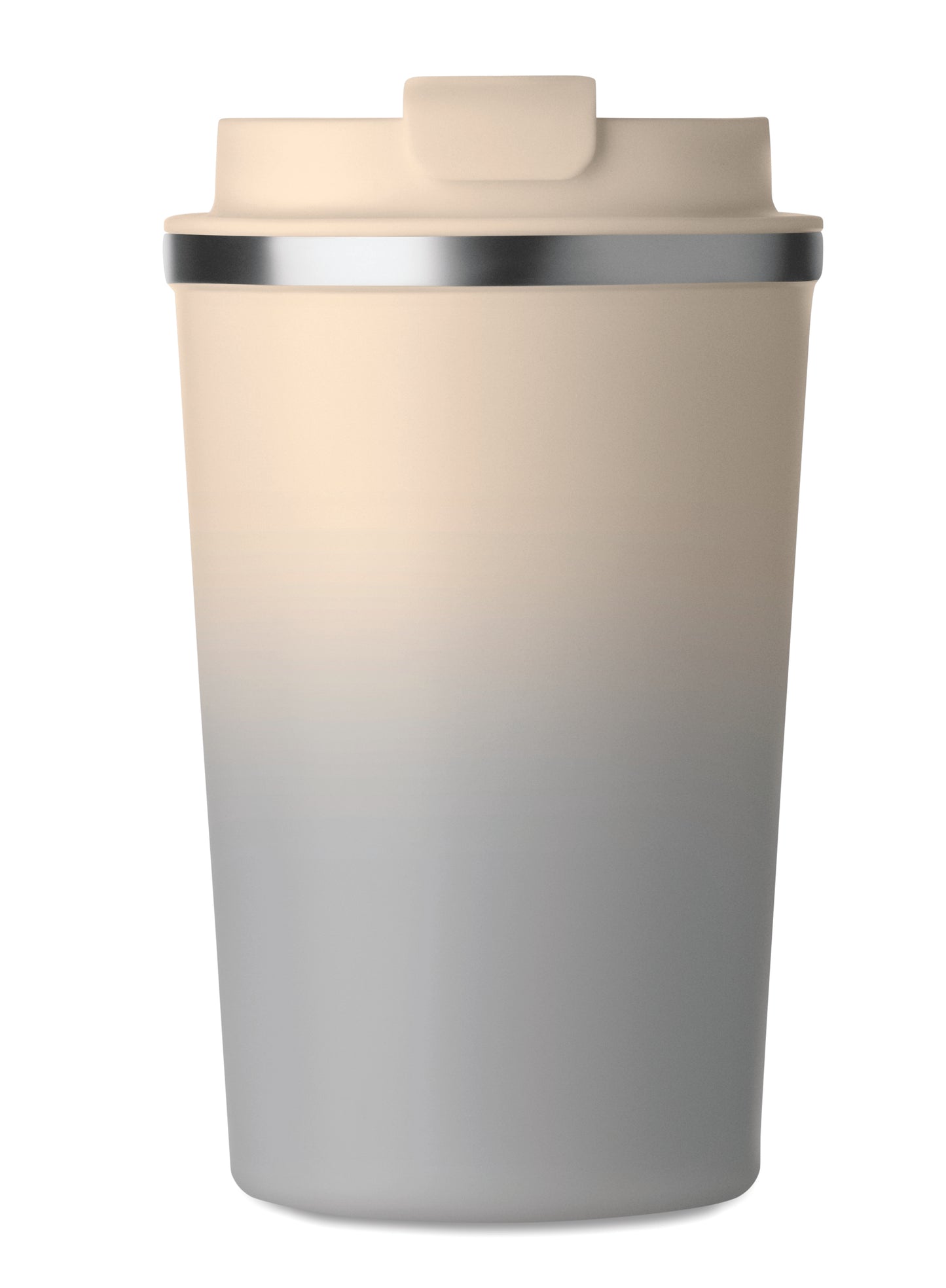 Doppelwandiger Trinkbecher aus recyceltem Edelstahl (90 % recycelter Edelstahl und 10 %