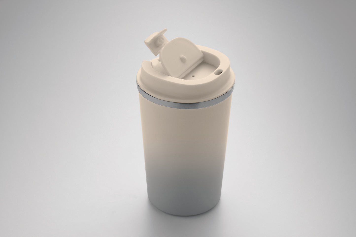 Doppelwandiger Trinkbecher aus recyceltem Edelstahl (90 % recycelter Edelstahl und 10 %
