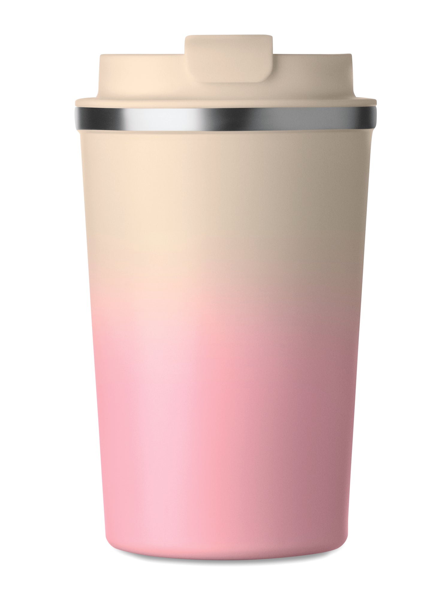 Doppelwandiger Trinkbecher aus recyceltem Edelstahl (90 % recycelter Edelstahl und 10 %
