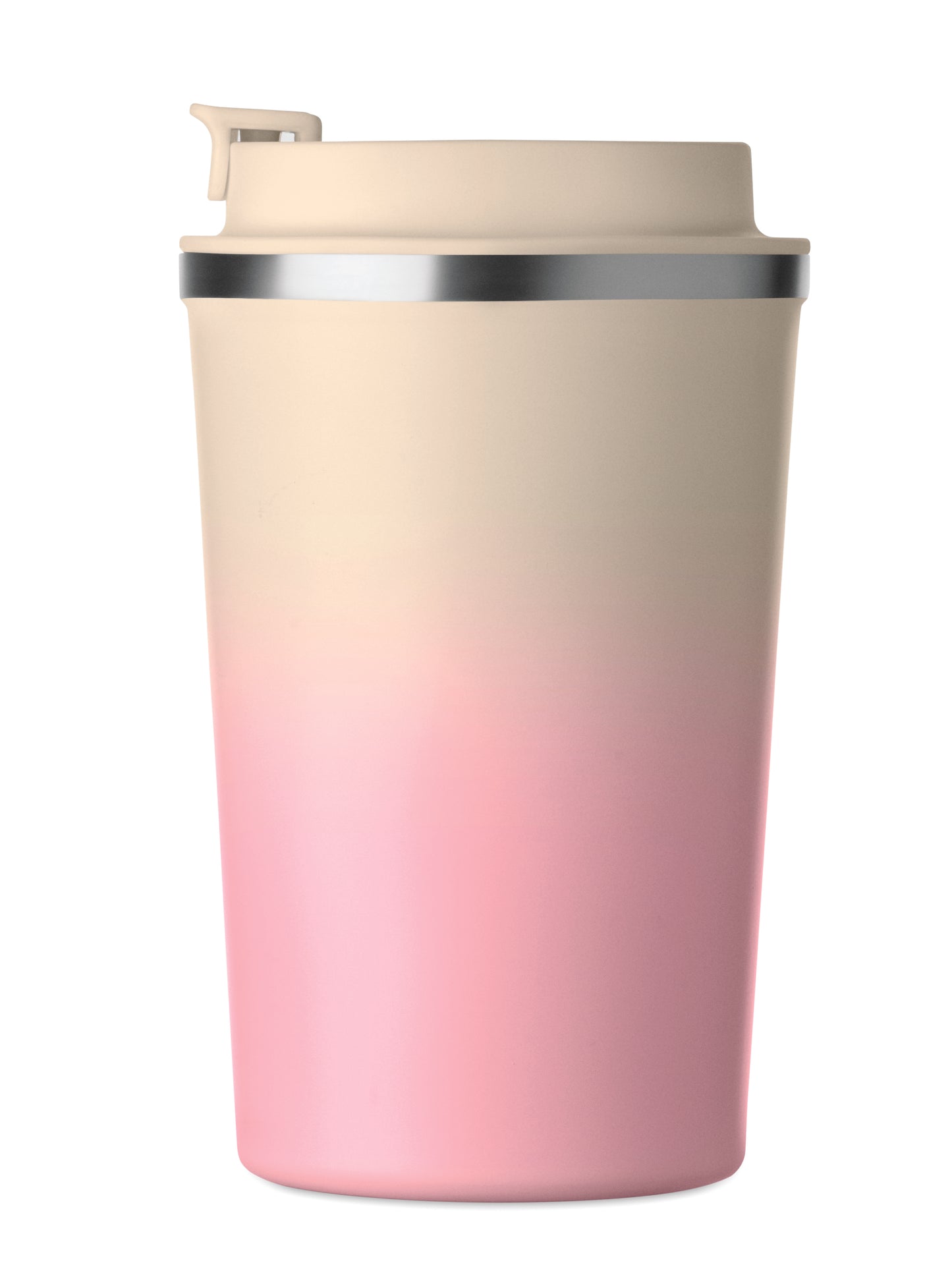 Doppelwandiger Trinkbecher aus recyceltem Edelstahl (90 % recycelter Edelstahl und 10 %