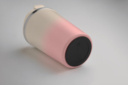 Doppelwandiger Trinkbecher aus recyceltem Edelstahl (90 % recycelter Edelstahl und 10 %