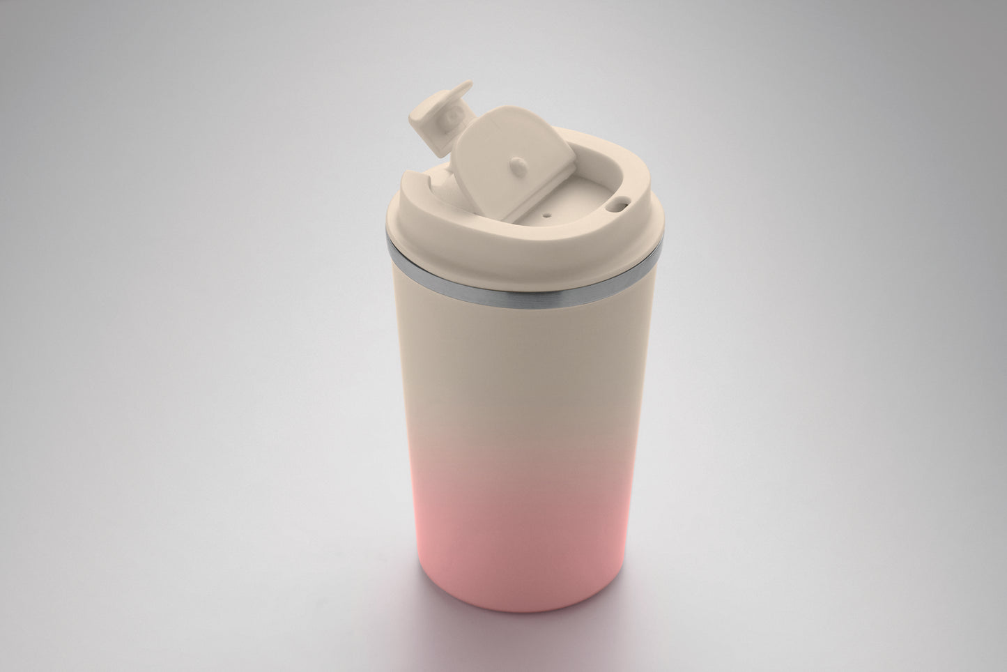Doppelwandiger Trinkbecher aus recyceltem Edelstahl (90 % recycelter Edelstahl und 10 %