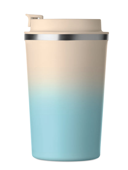 Doppelwandiger Trinkbecher aus recyceltem Edelstahl (90 % recycelter Edelstahl und 10 %