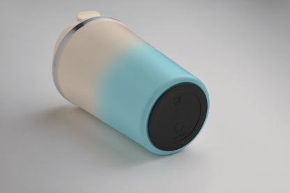 Doppelwandiger Trinkbecher aus recyceltem Edelstahl (90 % recycelter Edelstahl und 10 %