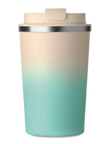 Doppelwandiger Trinkbecher aus recyceltem Edelstahl (90 % recycelter Edelstahl und 10 %