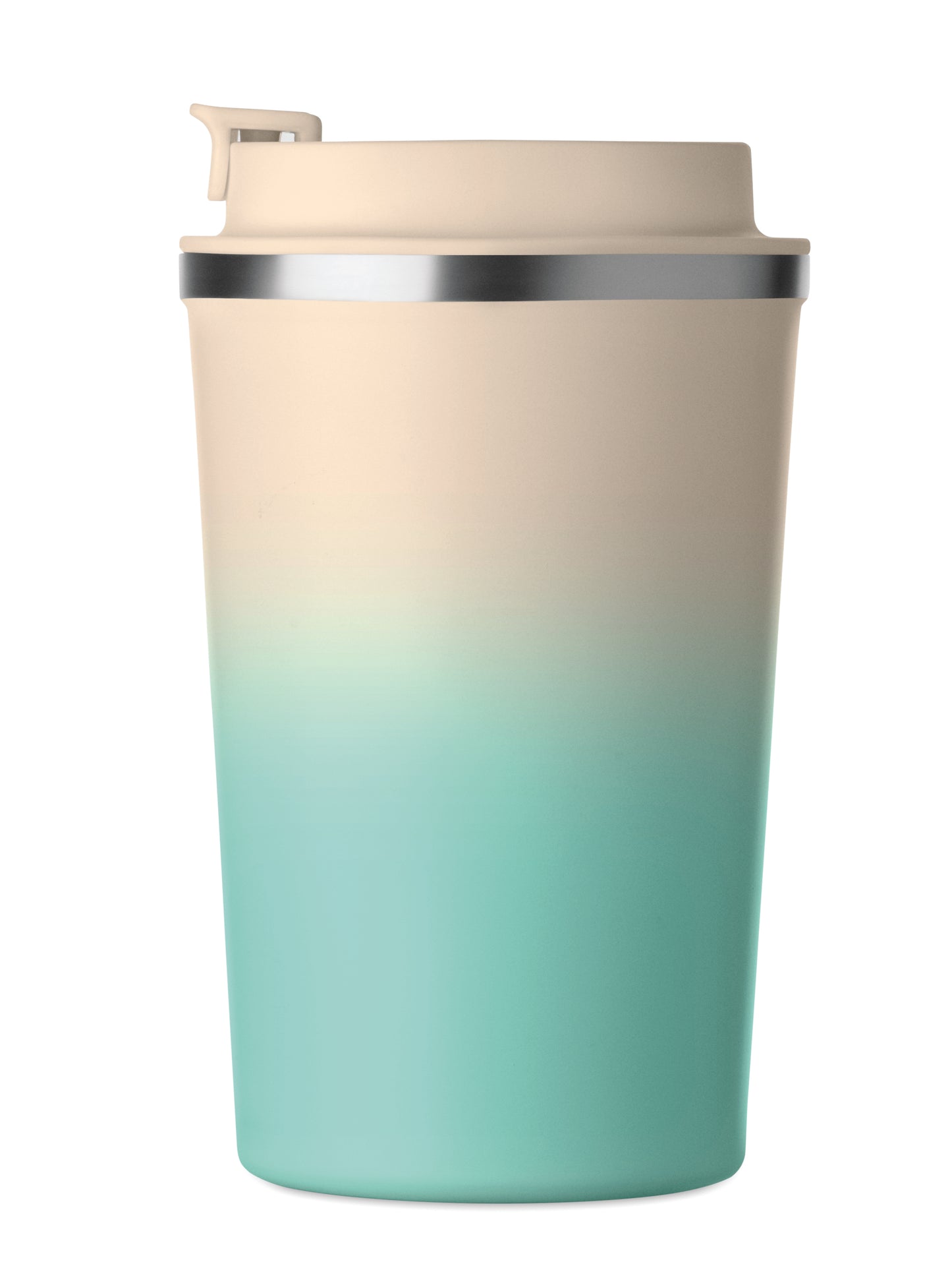 Doppelwandiger Trinkbecher aus recyceltem Edelstahl (90 % recycelter Edelstahl und 10 %
