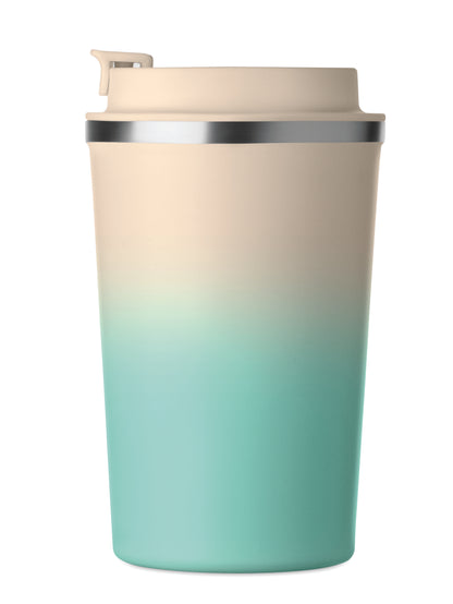 Doppelwandiger Trinkbecher aus recyceltem Edelstahl (90 % recycelter Edelstahl und 10 %