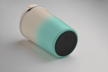 Doppelwandiger Trinkbecher aus recyceltem Edelstahl (90 % recycelter Edelstahl und 10 %