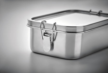 Lunchbox aus recyceltem Edelstahl (90 % recycelter Edelstahl und 10 % Edelstahl)