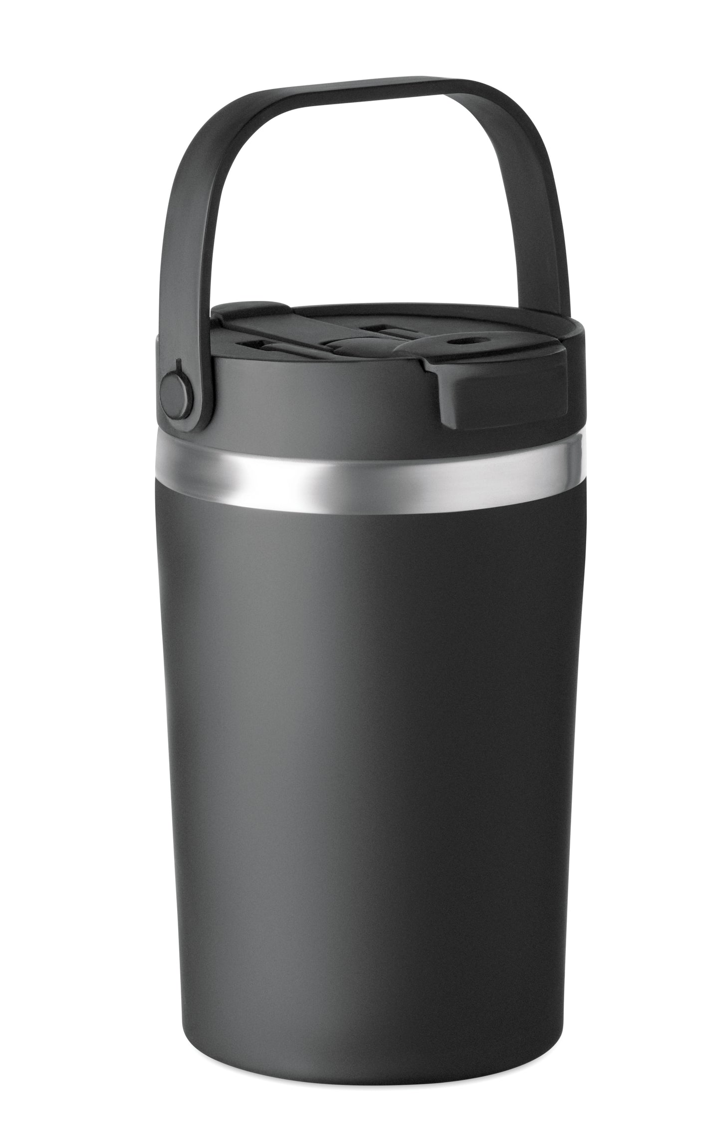 Doppelwandiger Becher aus recyceltem Edelstahl (90 % recycelter Edelstahl und 10 %