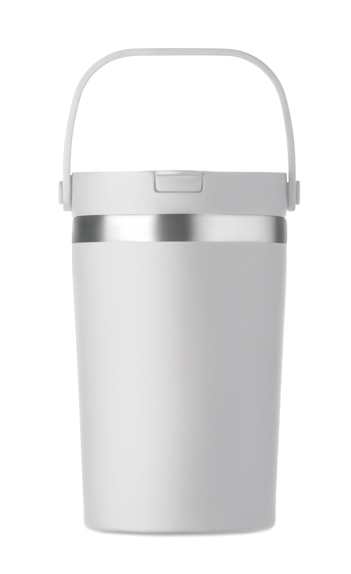 Doppelwandiger Becher aus recyceltem Edelstahl (90 % recycelter Edelstahl und 10 %