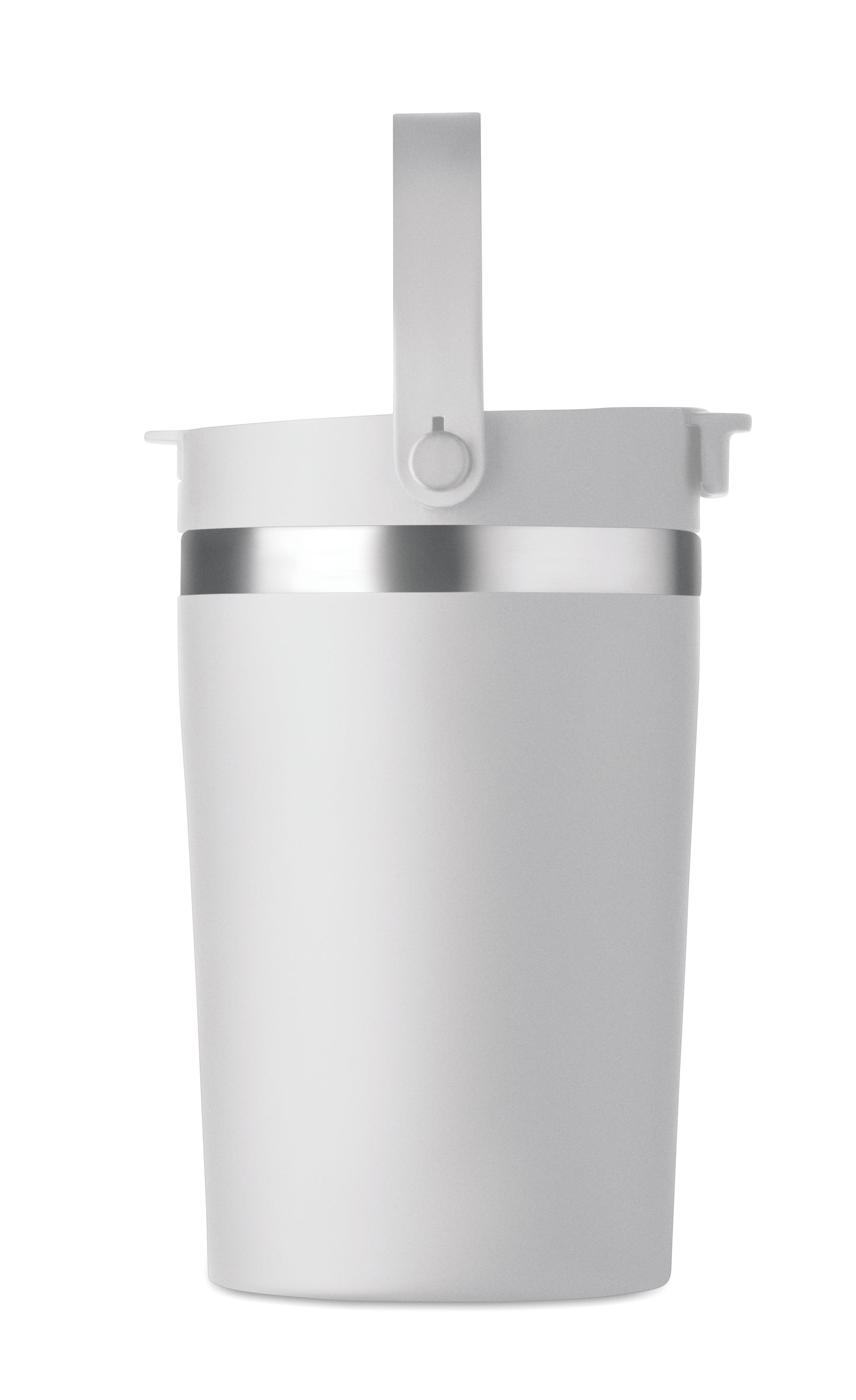 Doppelwandiger Becher aus recyceltem Edelstahl (90 % recycelter Edelstahl und 10 %