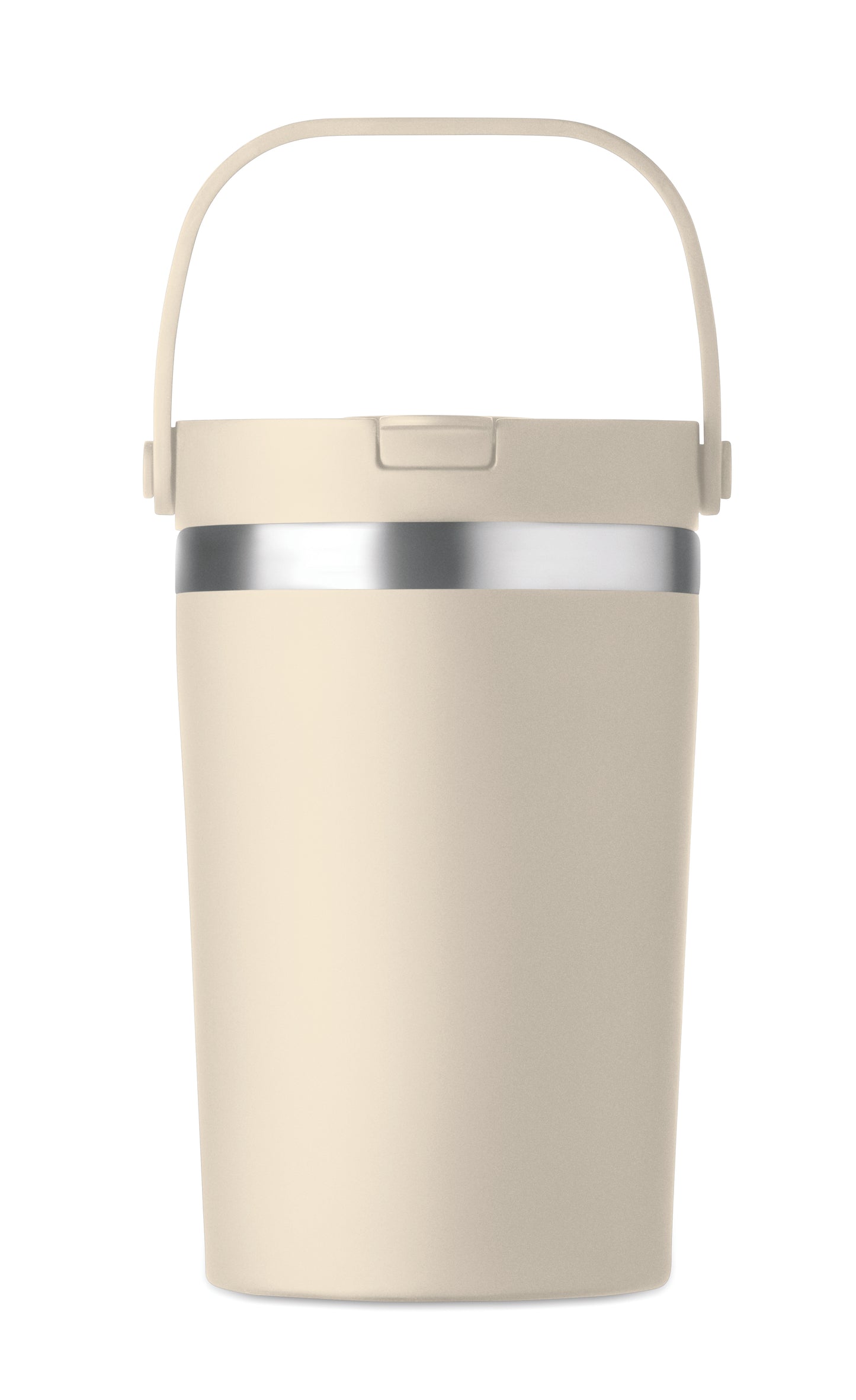 Doppelwandiger Becher aus recyceltem Edelstahl (90 % recycelter Edelstahl und 10 %