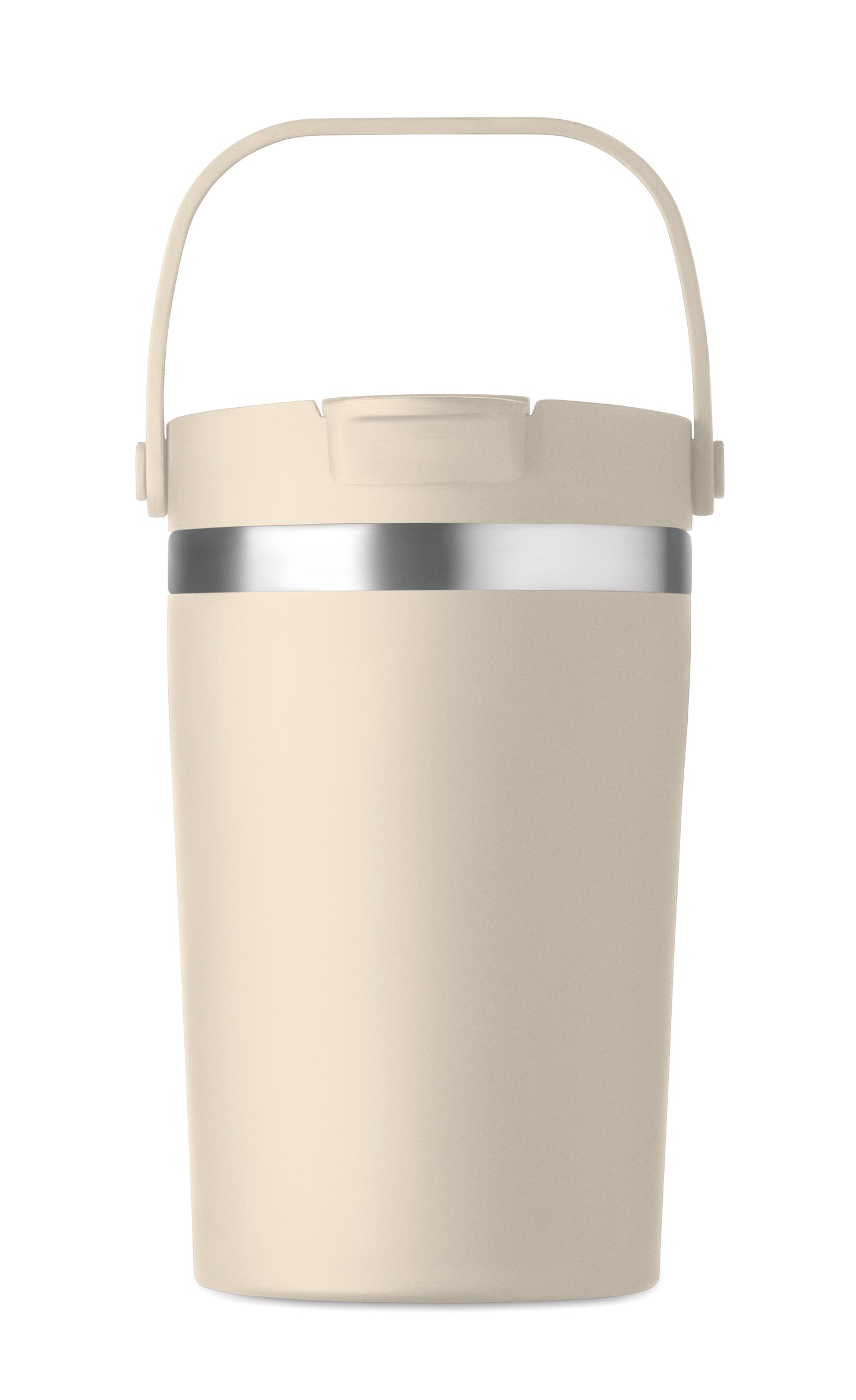 Doppelwandiger Becher aus recyceltem Edelstahl (90 % recycelter Edelstahl und 10 %