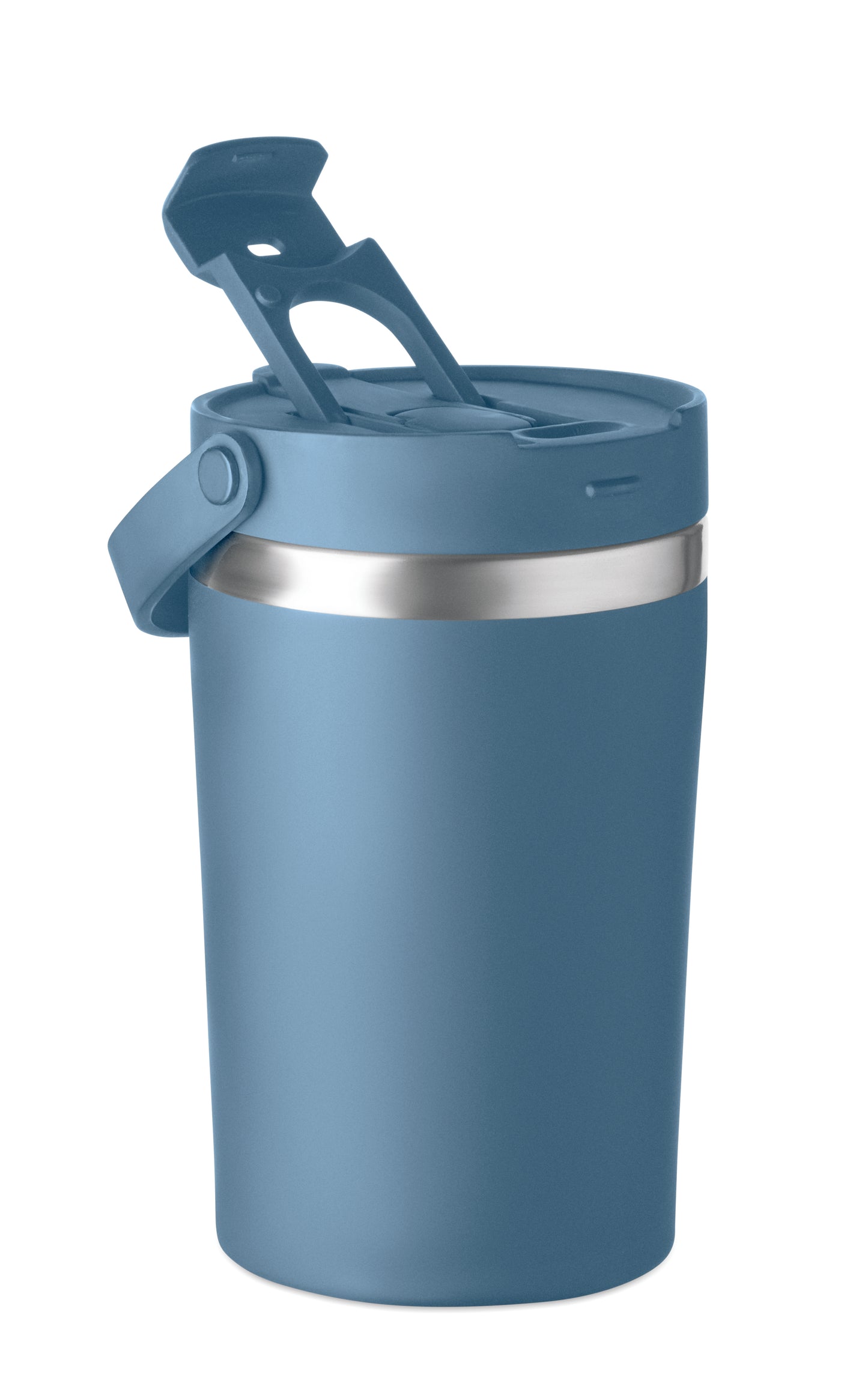 Doppelwandiger Becher aus recyceltem Edelstahl (90 % recycelter Edelstahl und 10 %