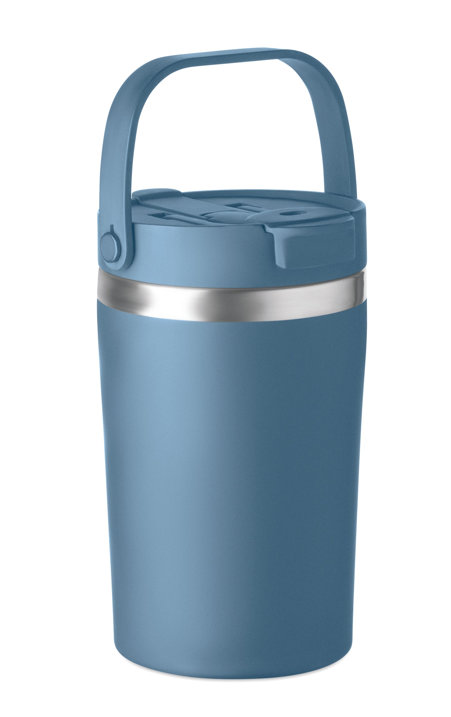 Doppelwandiger Becher aus recyceltem Edelstahl (90 % recycelter Edelstahl und 10 %
