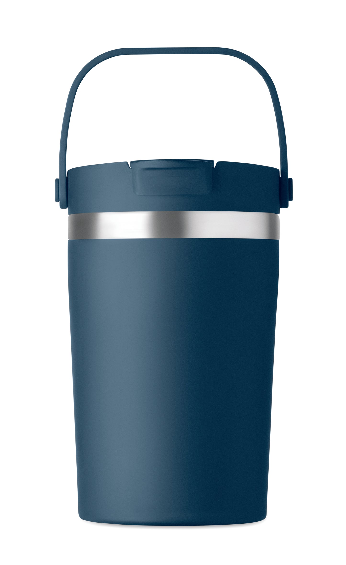 Doppelwandiger Becher aus recyceltem Edelstahl (90 % recycelter Edelstahl und 10 %