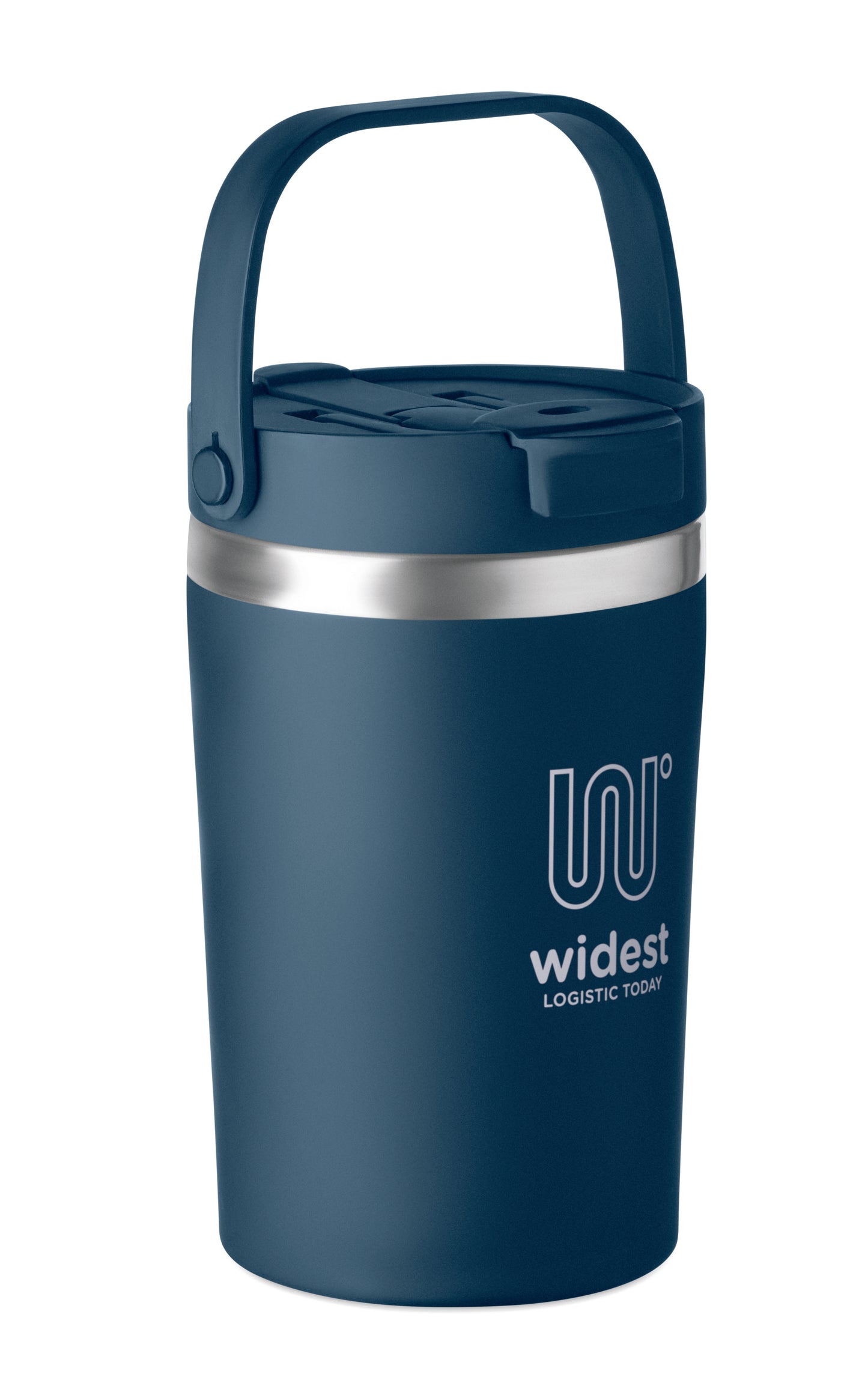 Doppelwandiger Becher aus recyceltem Edelstahl (90 % recycelter Edelstahl und 10 %