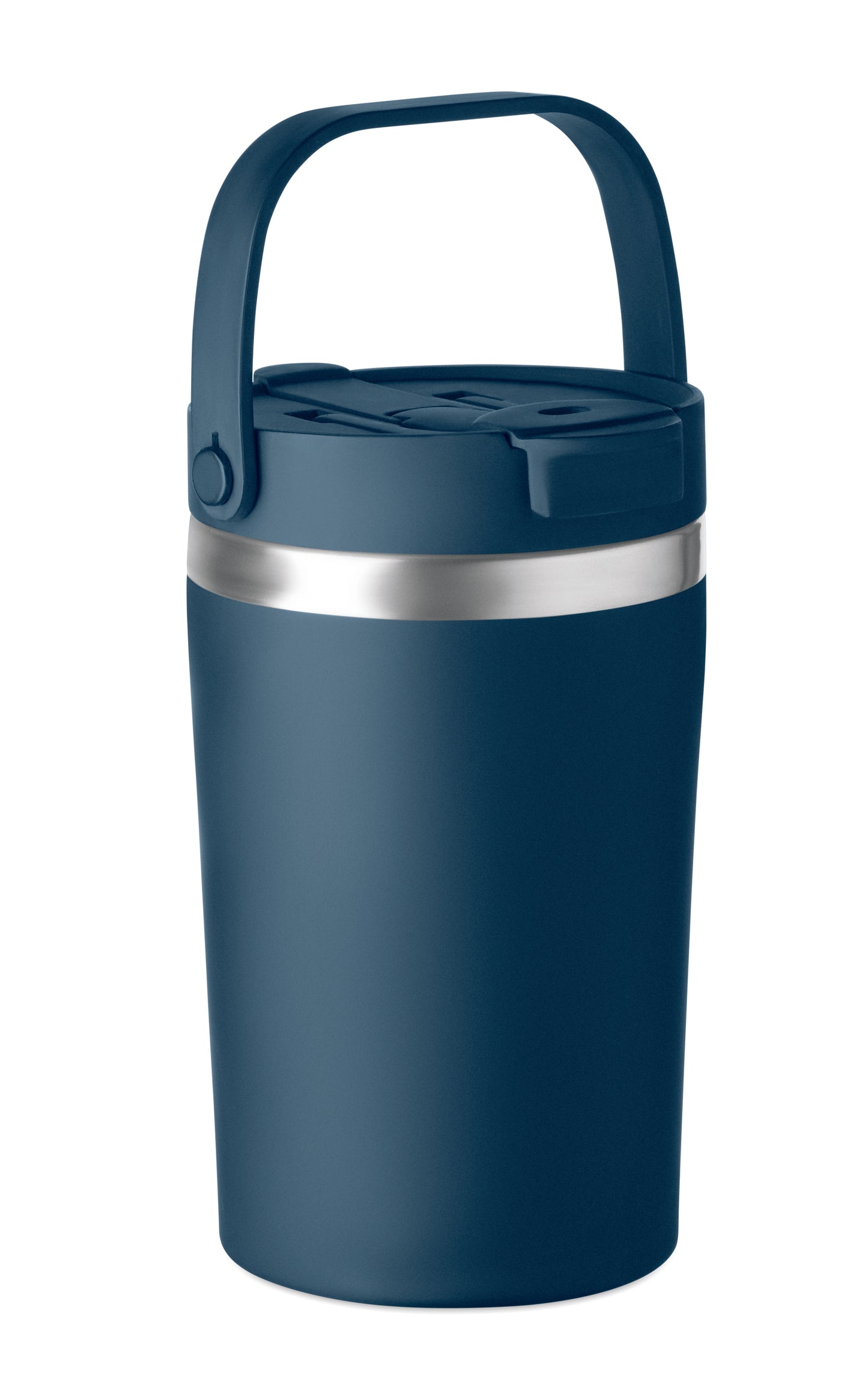 Doppelwandiger Becher aus recyceltem Edelstahl (90 % recycelter Edelstahl und 10 %