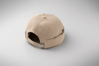 Docker Cap aus 100% schwerer gebürsteter Baumwolle 260g/m² Mesh und Metallschnalle.