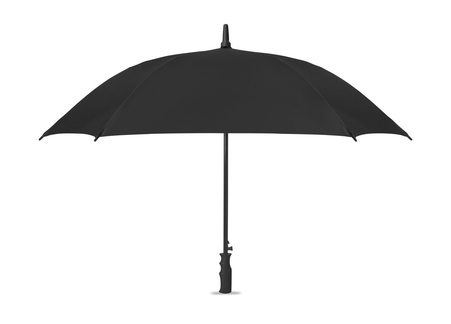 23'' Regenschirm in quadratischer Form aus 190T Pongee Polyester. Windbeständig. Gestell und