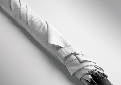 23'' Regenschirm in quadratischer Form aus 190T Pongee Polyester. Windbeständig. Gestell und
