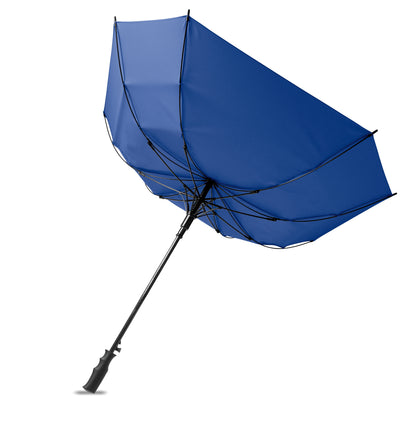 23'' Regenschirm in quadratischer Form aus 190T Pongee Polyester. Windbeständig. Gestell und
