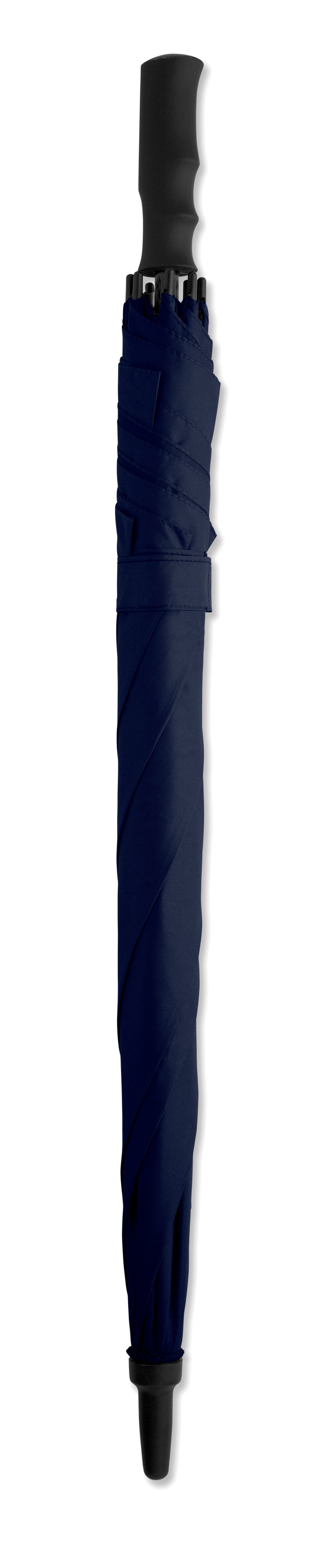 23'' Regenschirm in quadratischer Form aus 190T Pongee Polyester. Windbeständig. Gestell und