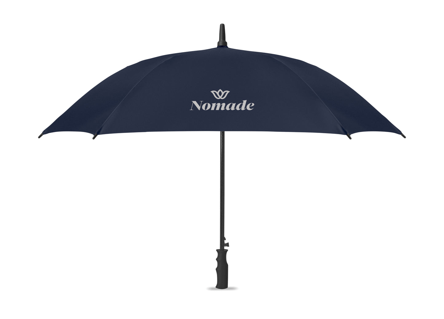 23'' Regenschirm in quadratischer Form aus 190T Pongee Polyester. Windbeständig. Gestell und