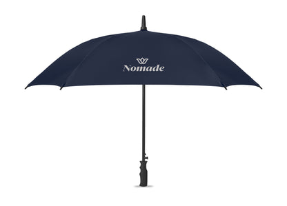 23'' Regenschirm in quadratischer Form aus 190T Pongee Polyester. Windbeständig. Gestell und