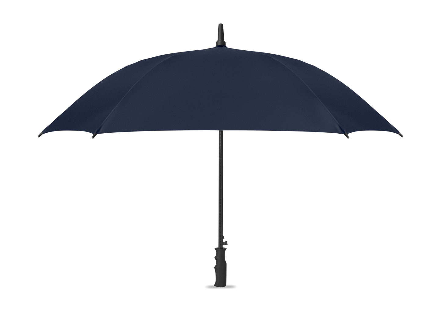23'' Regenschirm in quadratischer Form aus 190T Pongee Polyester. Windbeständig. Gestell und