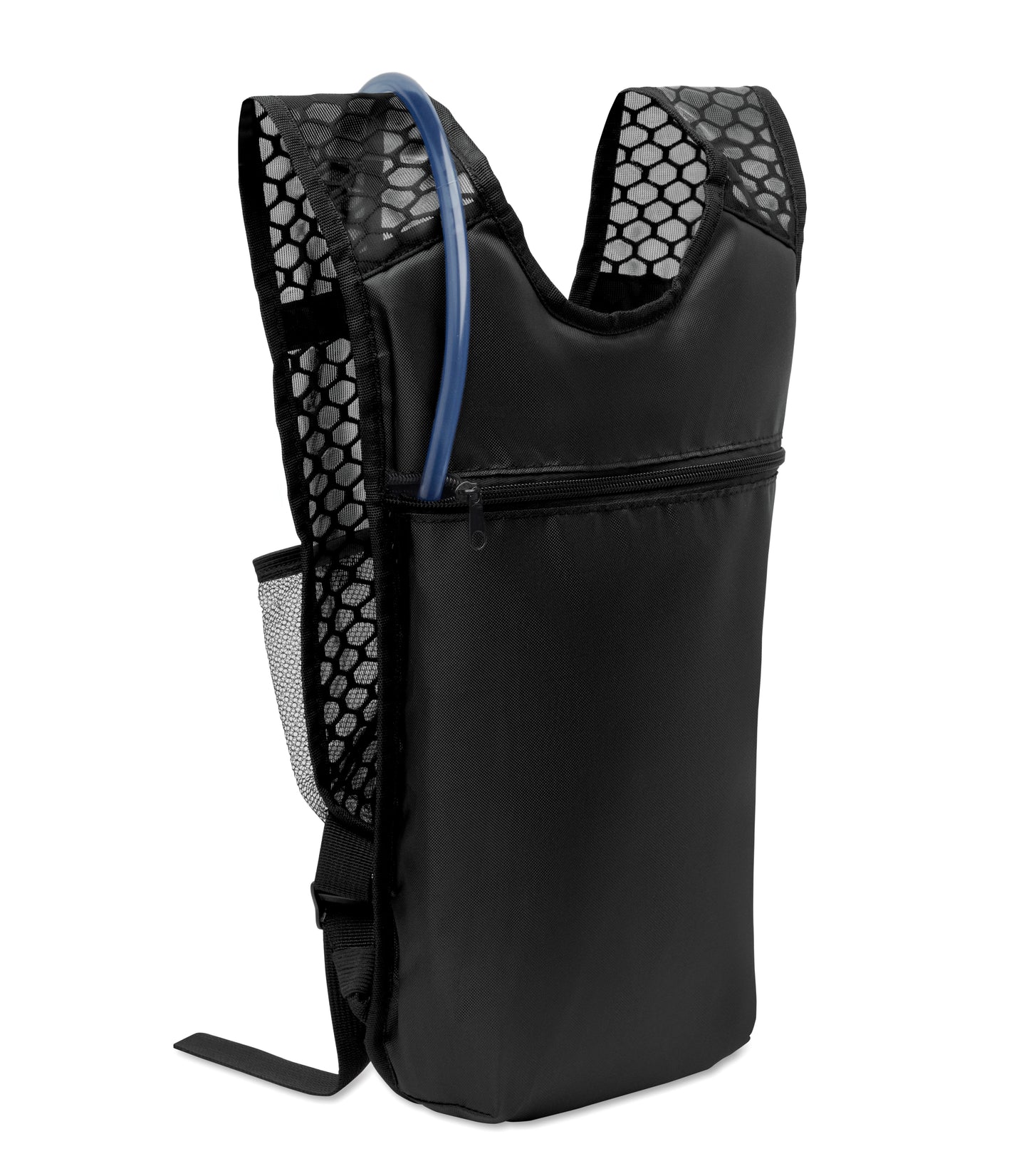 Sportrucksack aus wasserabweisendem 420D PU/Nylon mit Details aus Mesh. Inkl. 1500ml EVA-Wasserbehälter