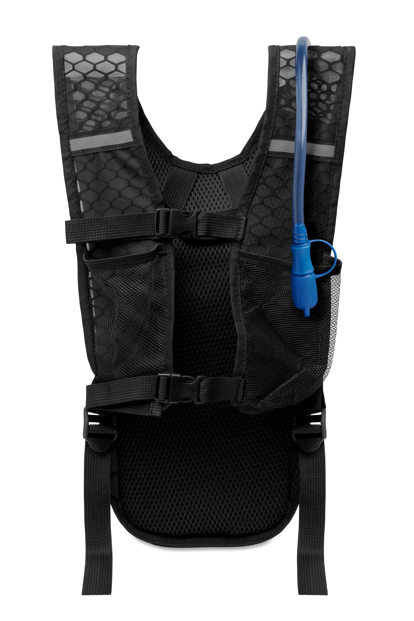 Sportrucksack aus wasserabweisendem 420D PU/Nylon mit Details aus Mesh. Inkl. 1500ml EVA-Wasserbehälter