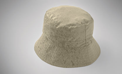 Wasserabweisender Fisherman-Hat inkl. Beutel aus gleichem Material und ABS-Karabiner. Polyester 64 g/m².