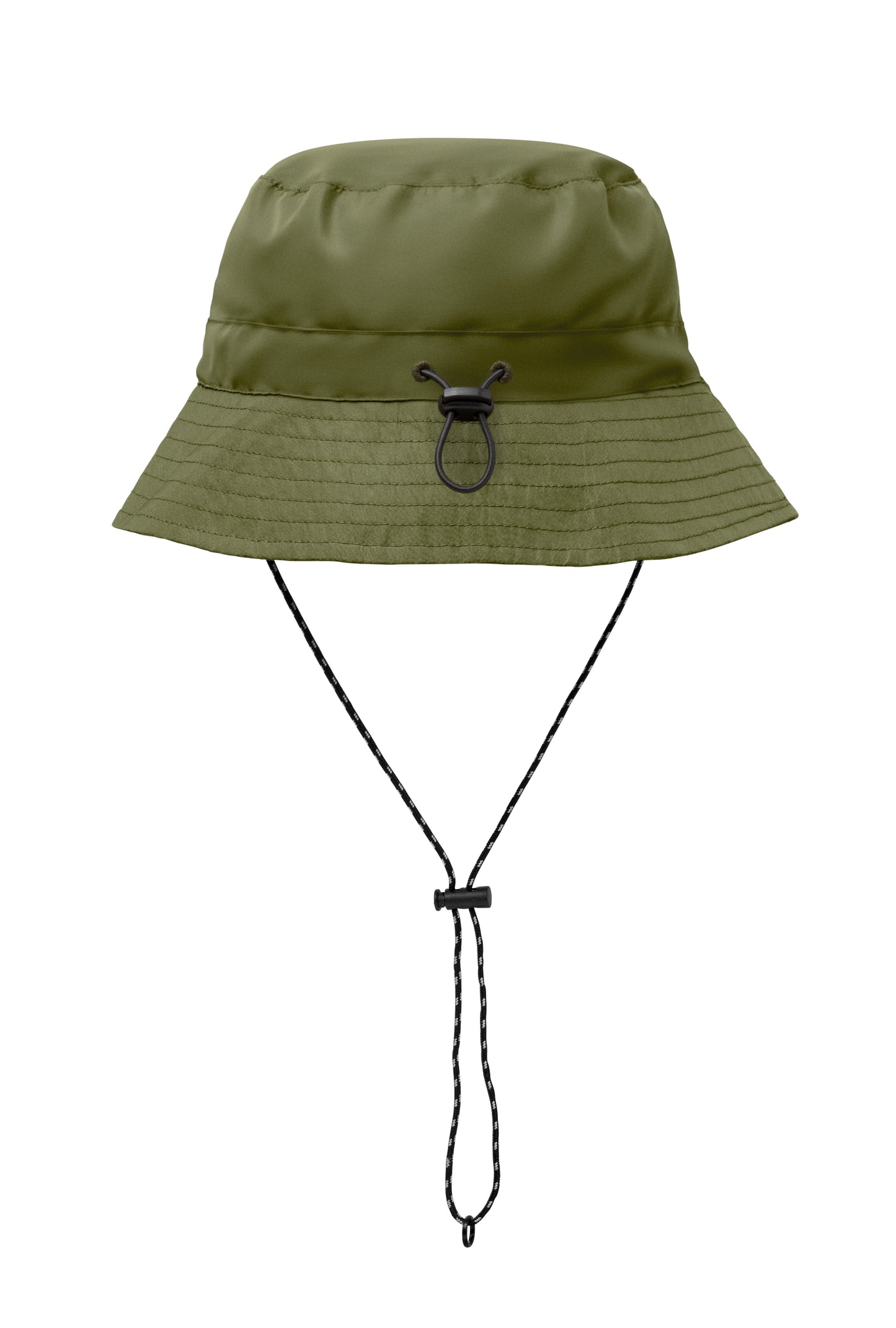Wasserabweisender Fisherman-Hat inkl. Beutel aus gleichem Material und ABS-Karabiner. Polyester 64 g/m².