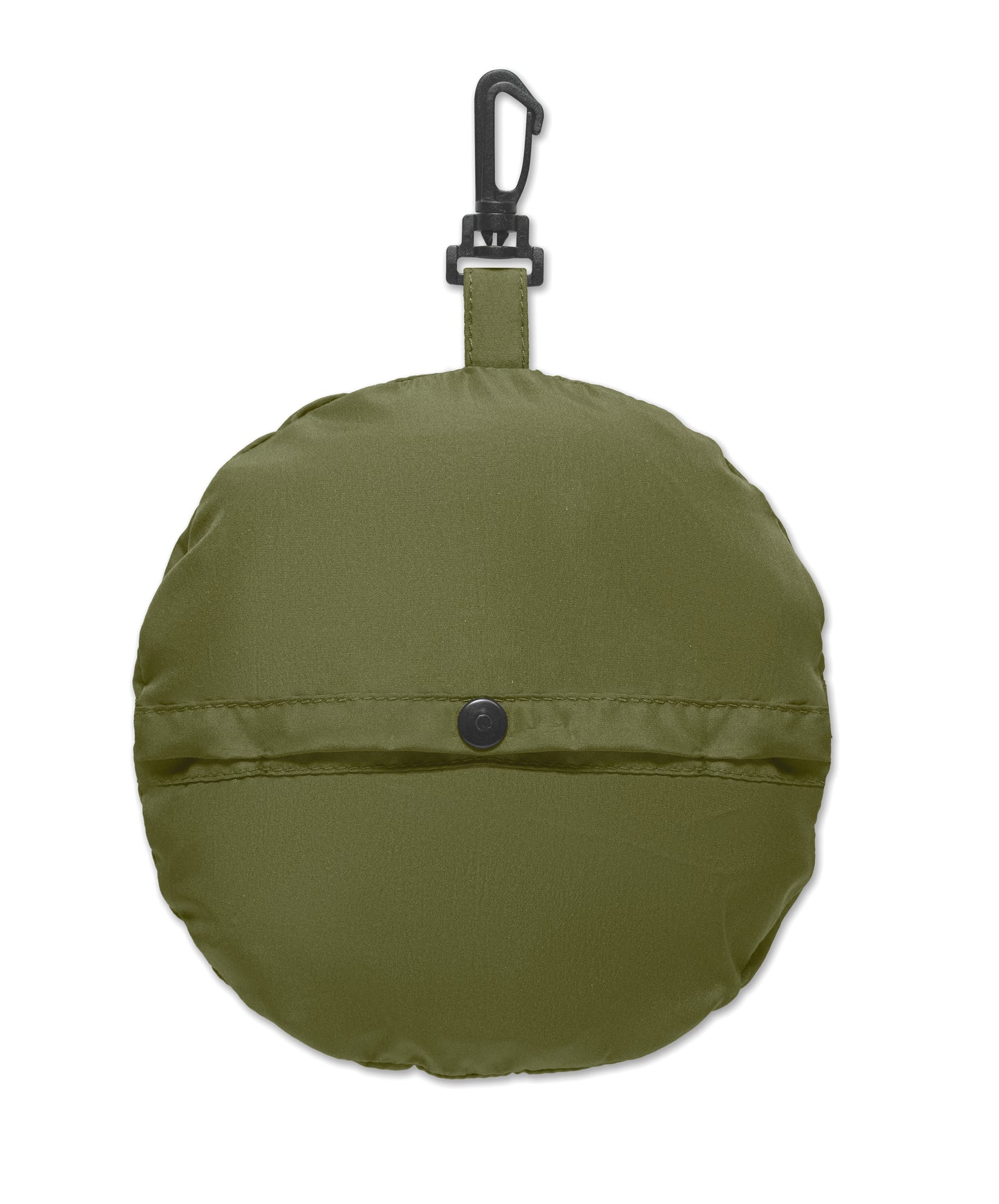 Wasserabweisender Fisherman-Hat inkl. Beutel aus gleichem Material und ABS-Karabiner. Polyester 64 g/m².