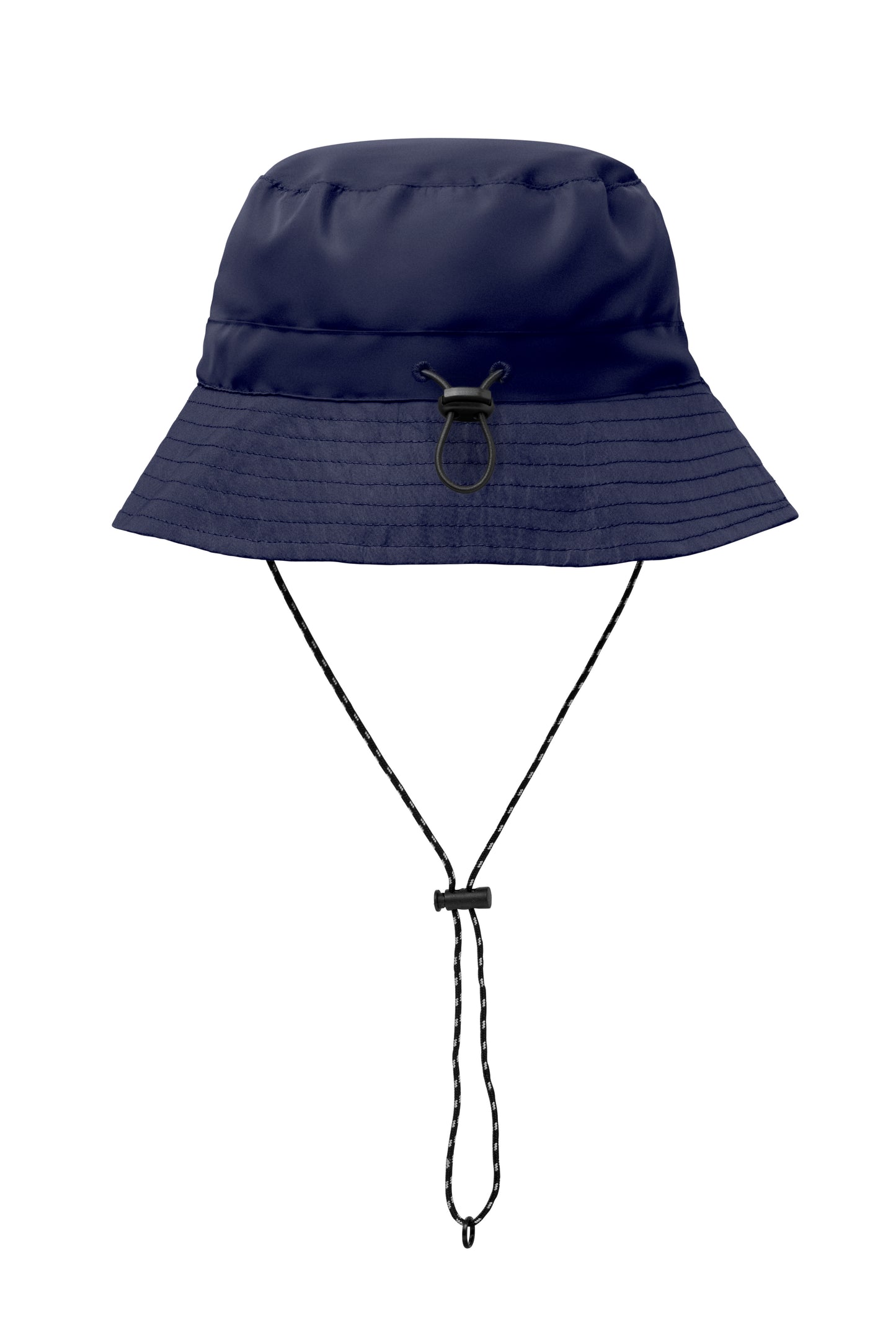 Wasserabweisender Fisherman-Hat inkl. Beutel aus gleichem Material und ABS-Karabiner. Polyester 64 g/m².